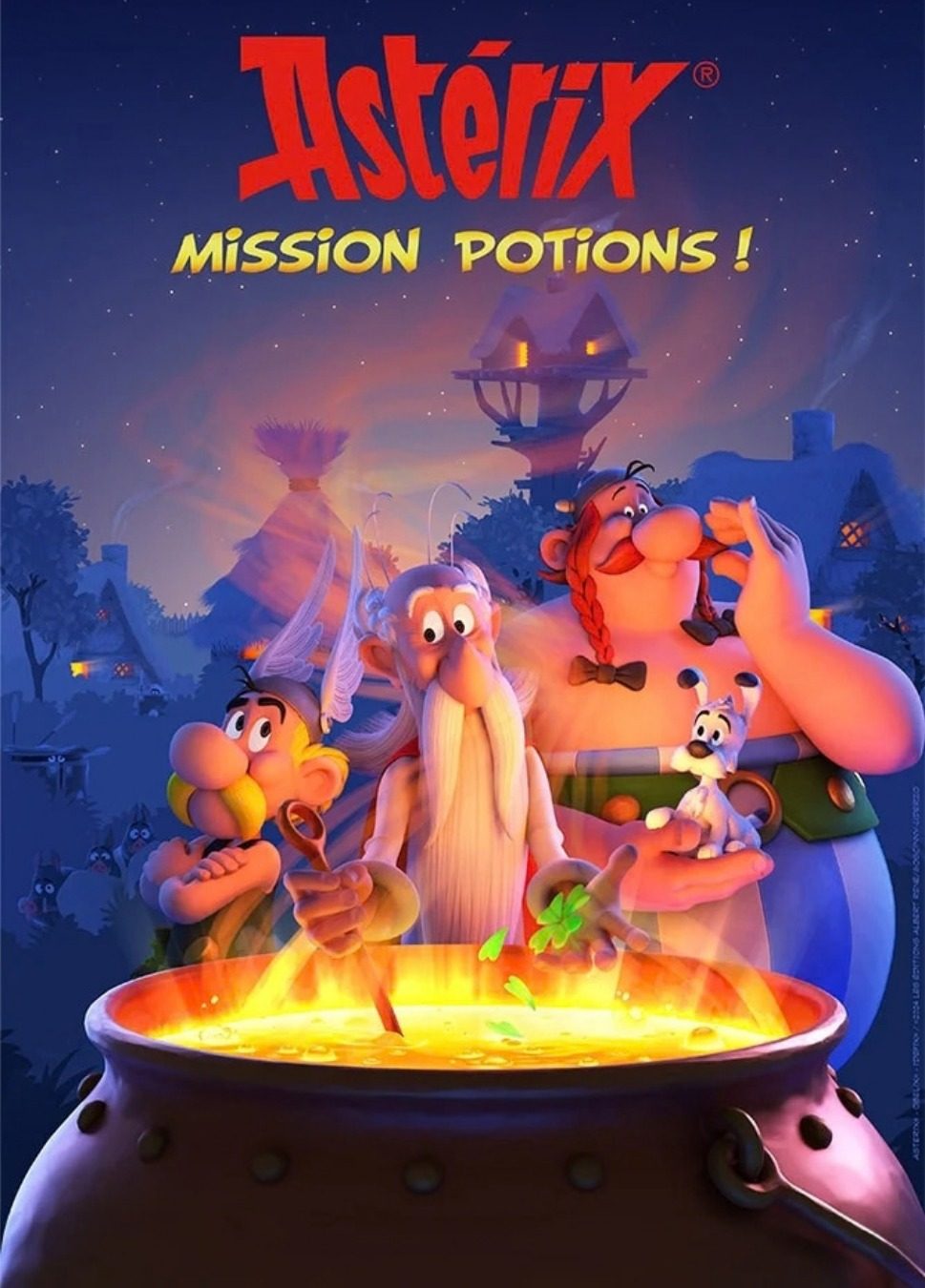 Poster Astérix Mission Potions